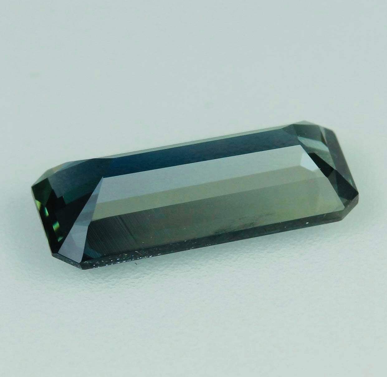 Natural Tanzanian Teal Sapphire - Emerald Cut - 1.63 Crt