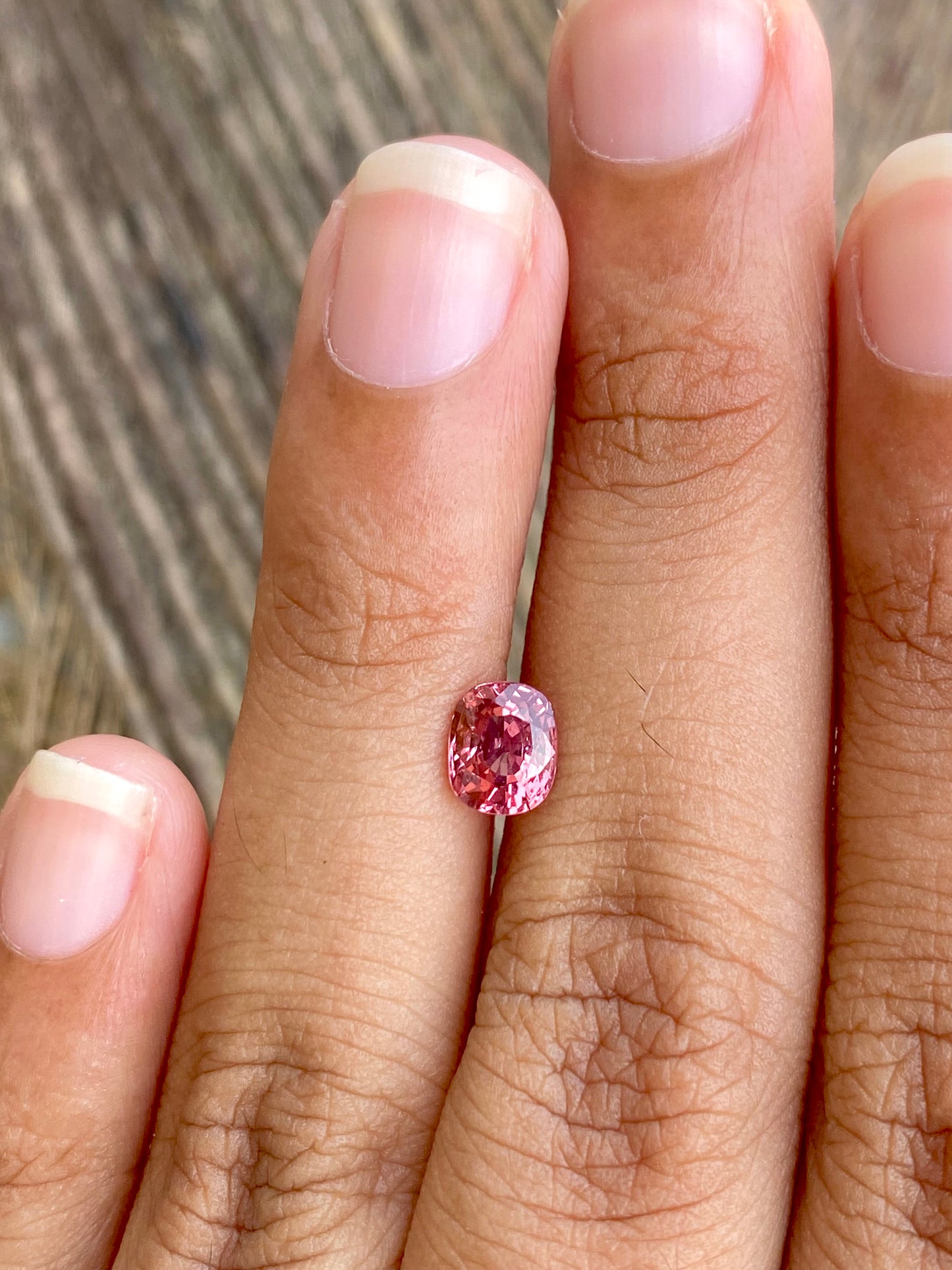 Natural Pink Spinel - 1.04 Crt - Cushion Cut