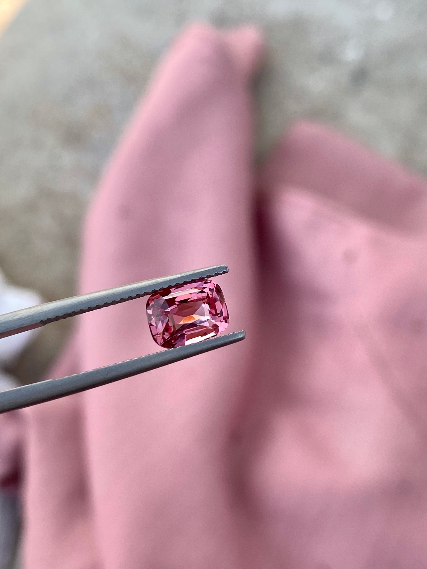 Tanzanian Pink Spinel - 2.08 Carat - Cushion Cut