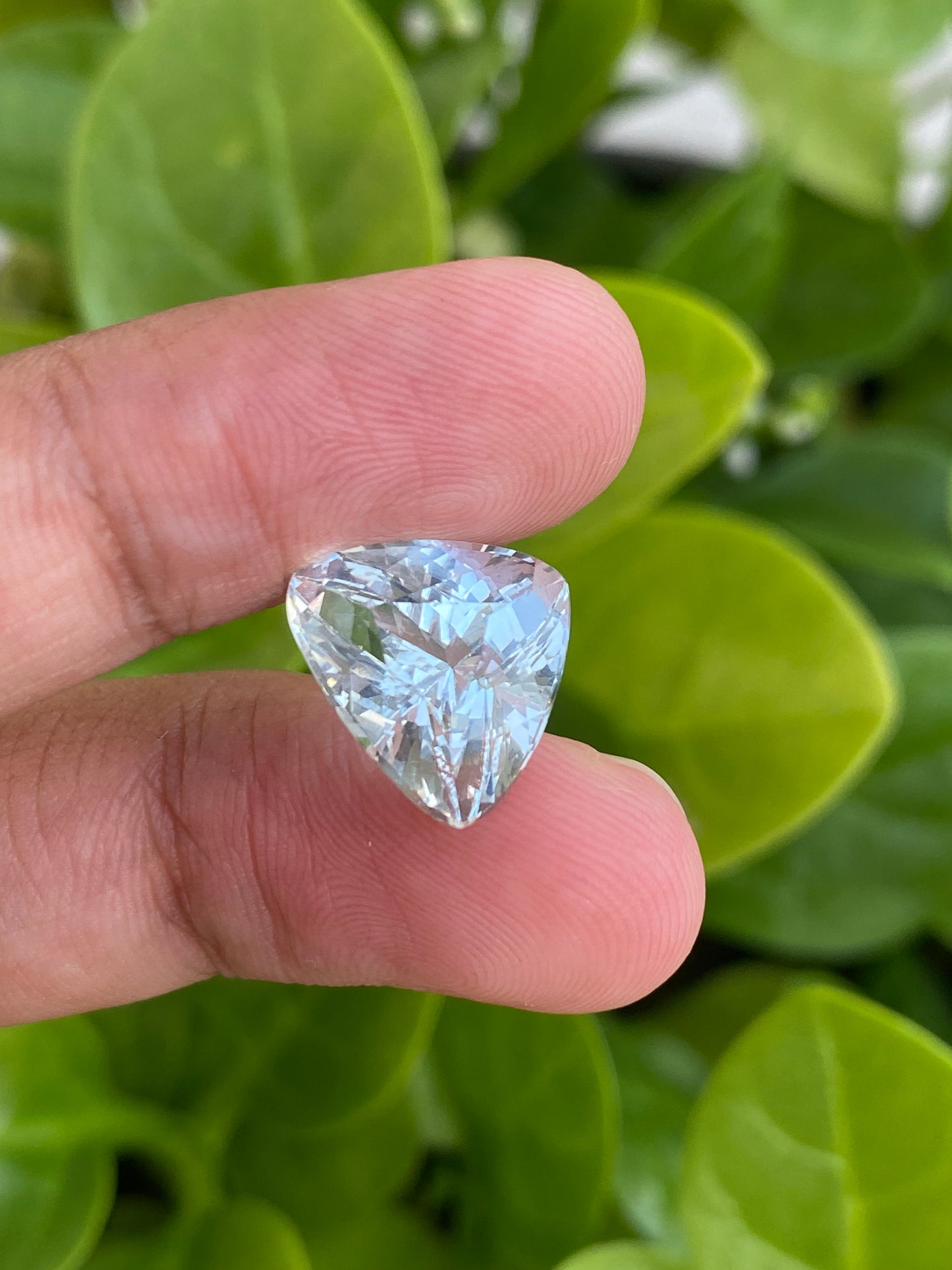 Natural Light Blue Aquamarine 6.22 Crt | Trilliant Cut