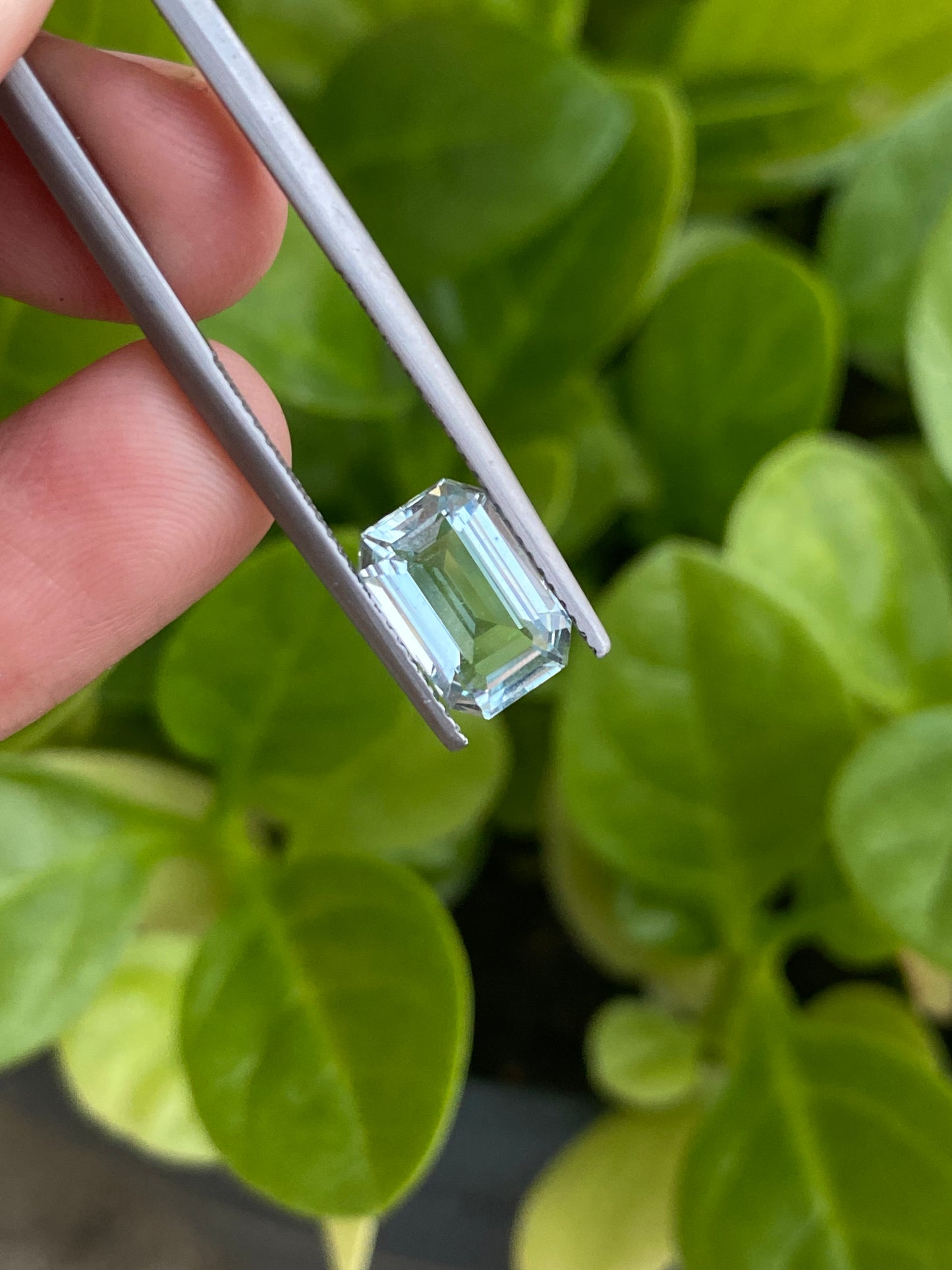 Natural Aquamarine 2.2 Crt | Emerald Cut