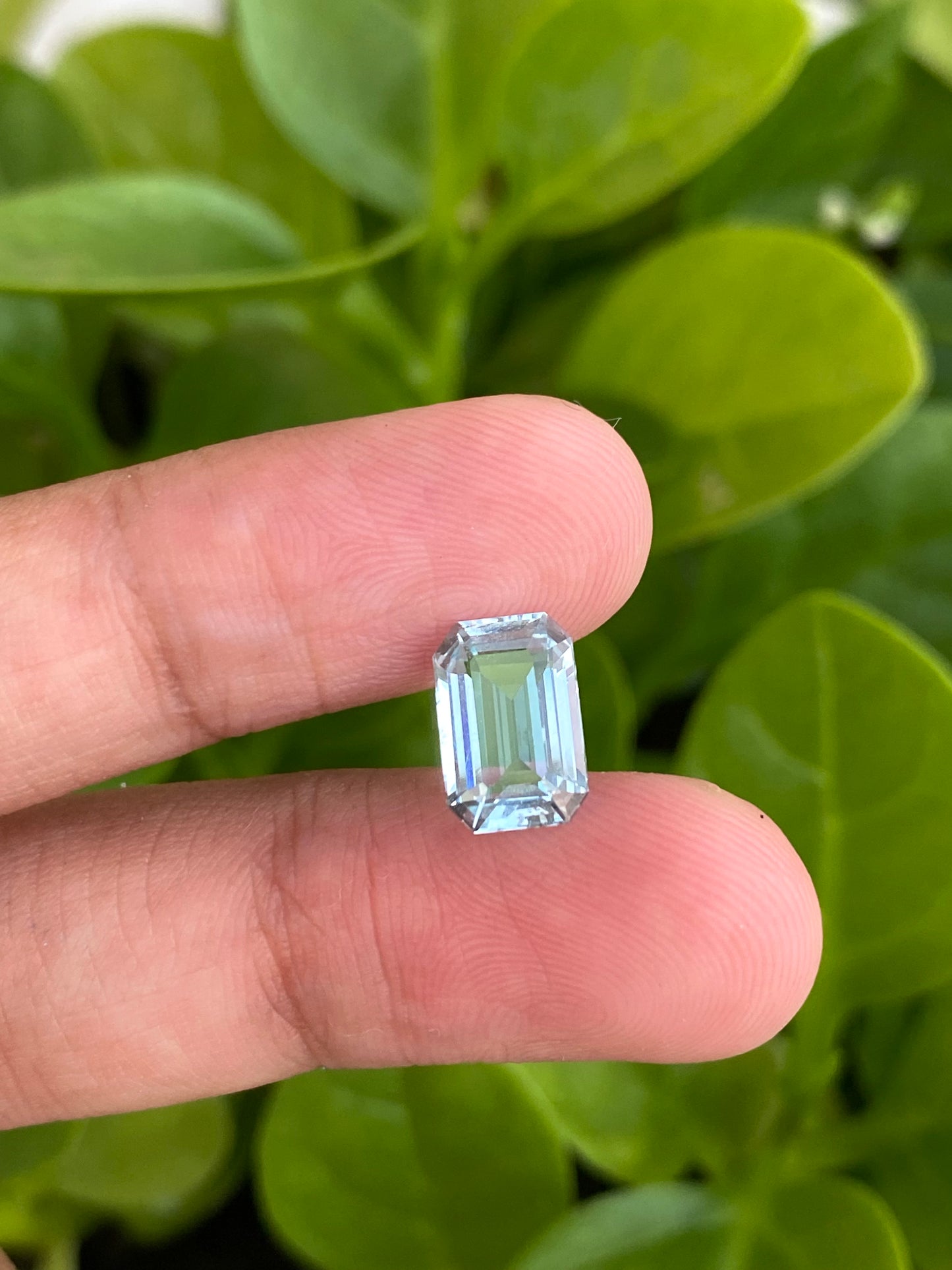 Natural Aquamarine 2.2 Crt | Emerald Cut