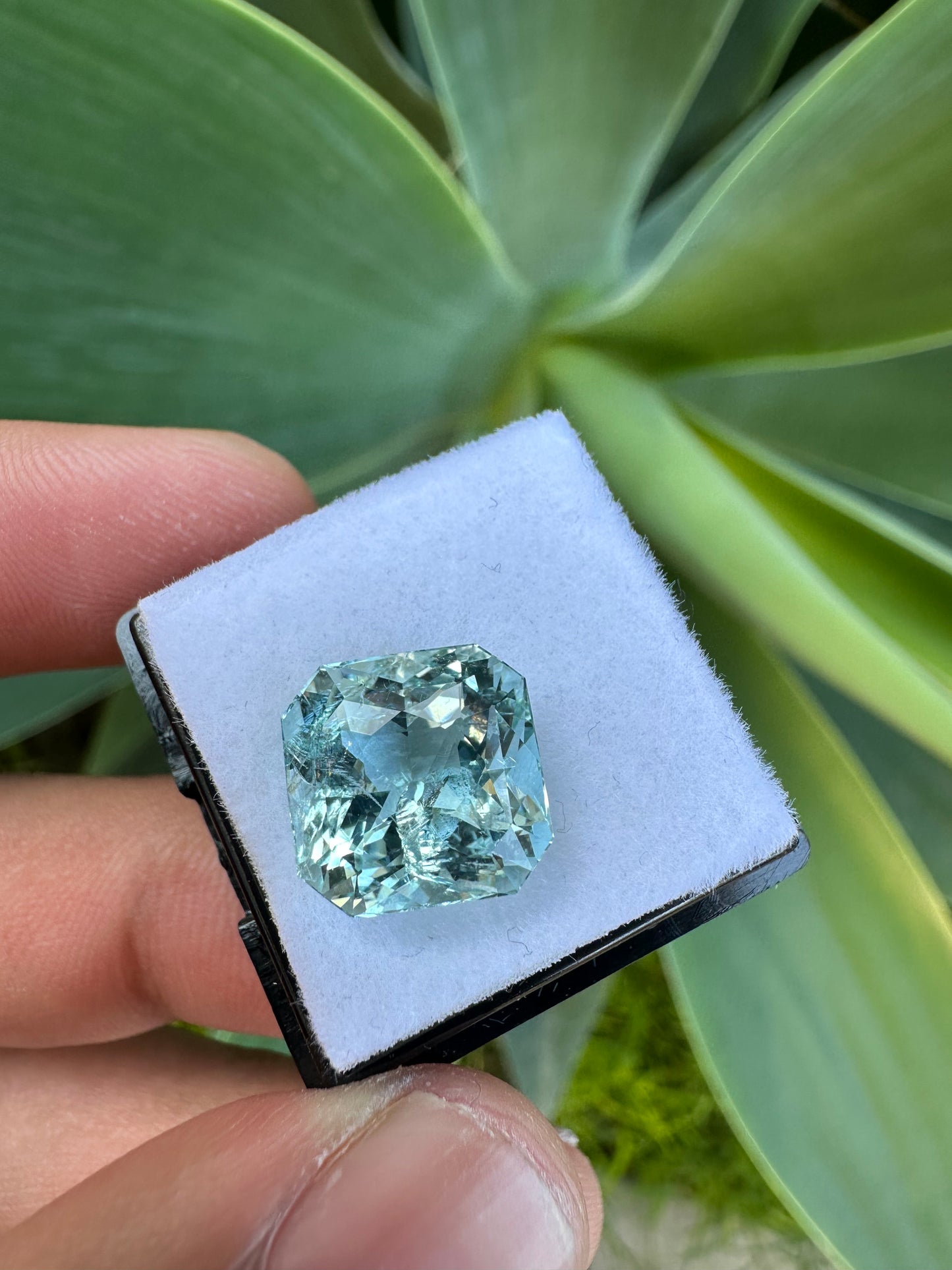 Natural Aquamarine - Radiant Cut - 6.98 Crt