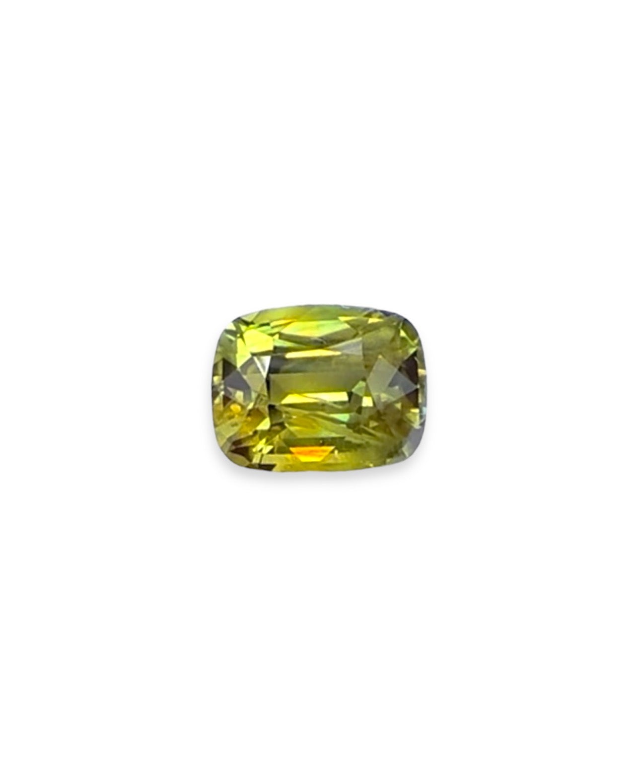 Australian Parti Sapphire | 6 Crt | Elongated Cushion Cut | Unheated