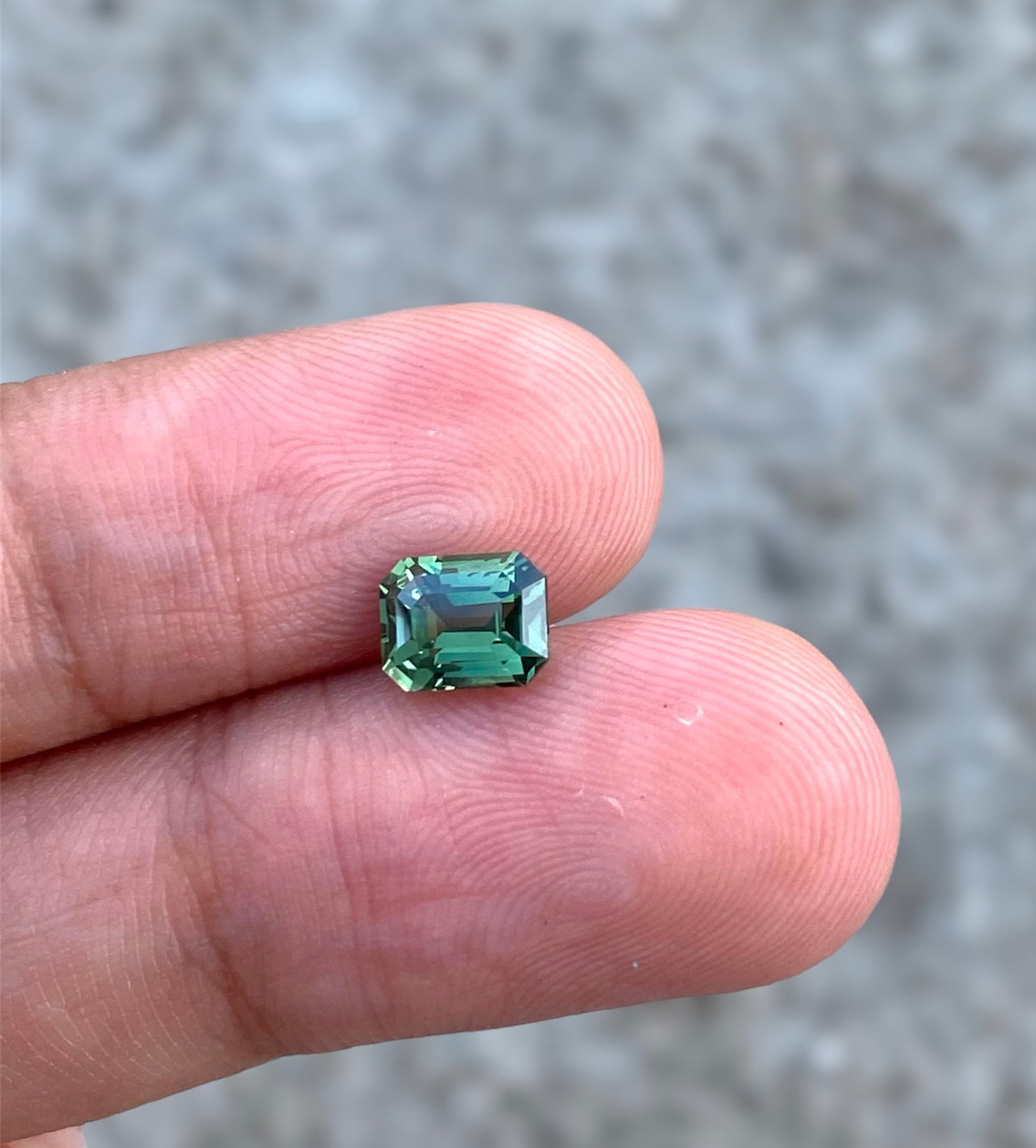 Natural Australian Green Sapphire | 1.22 Crt