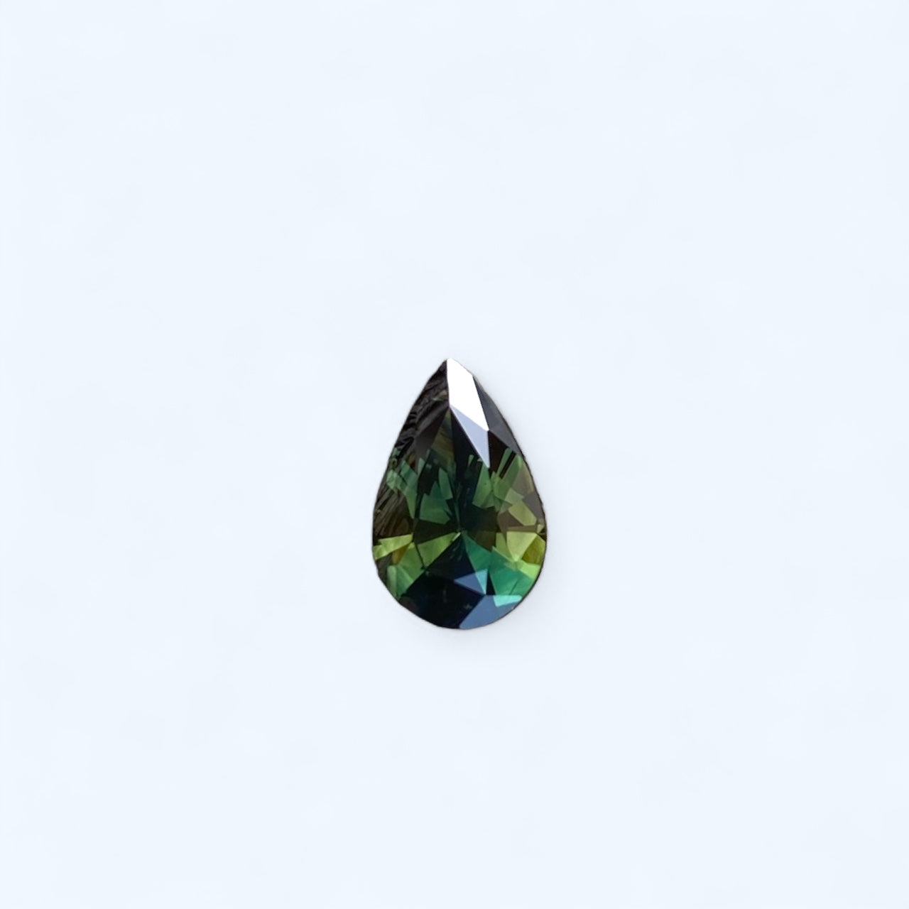 Australian Deep Teal/Parti Sapphire - 2.67 Carat - Heated